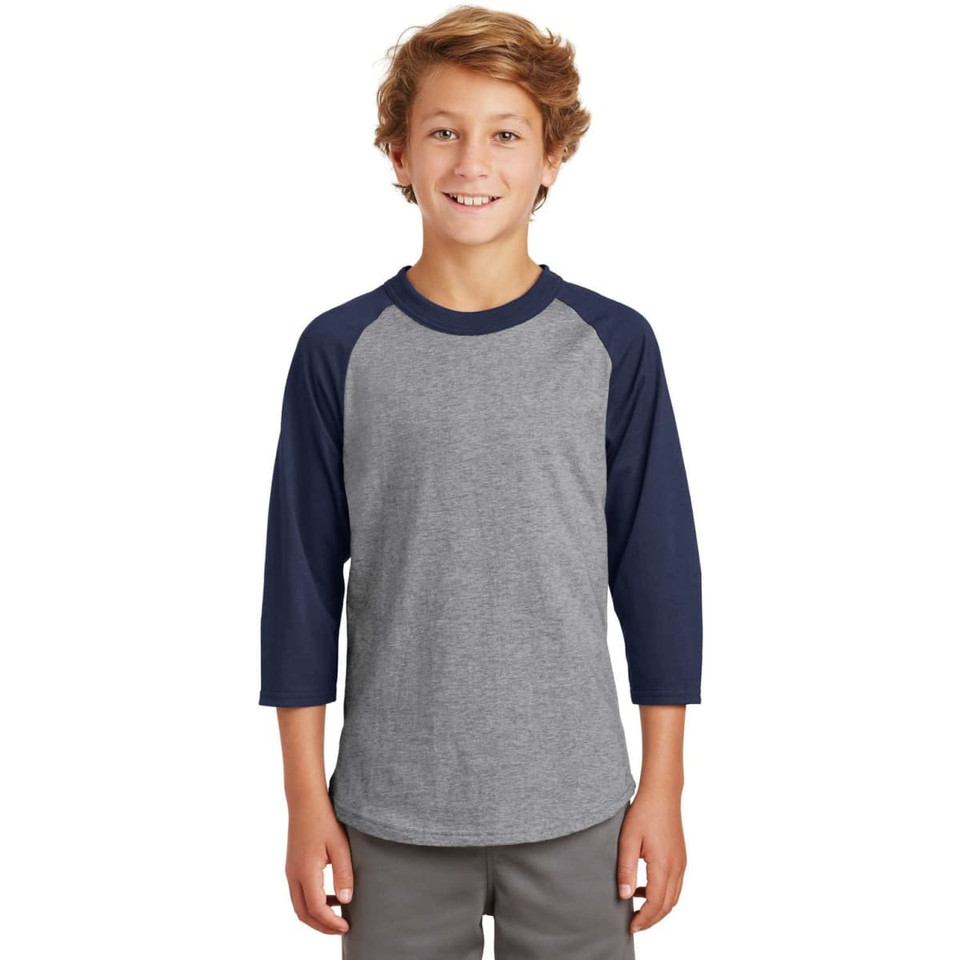 Sport-Tek Youth Colorblock Raglan Jersey