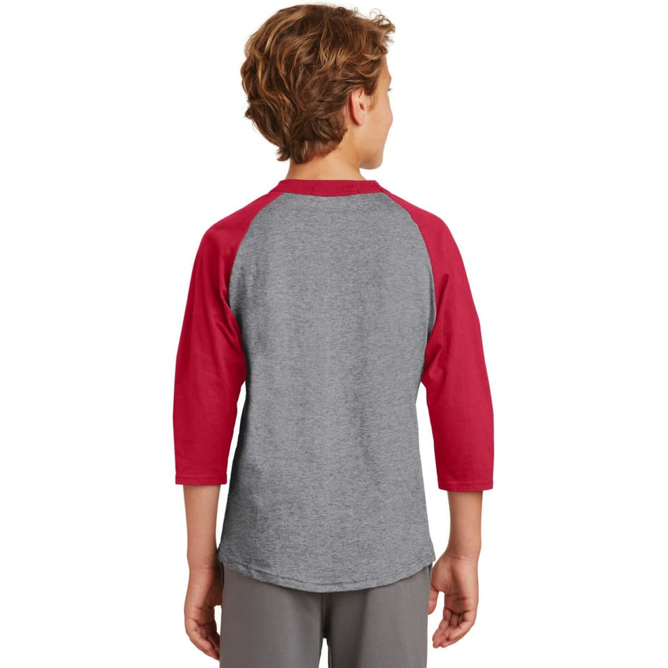 Sport-Tek Youth Colorblock Raglan Jersey