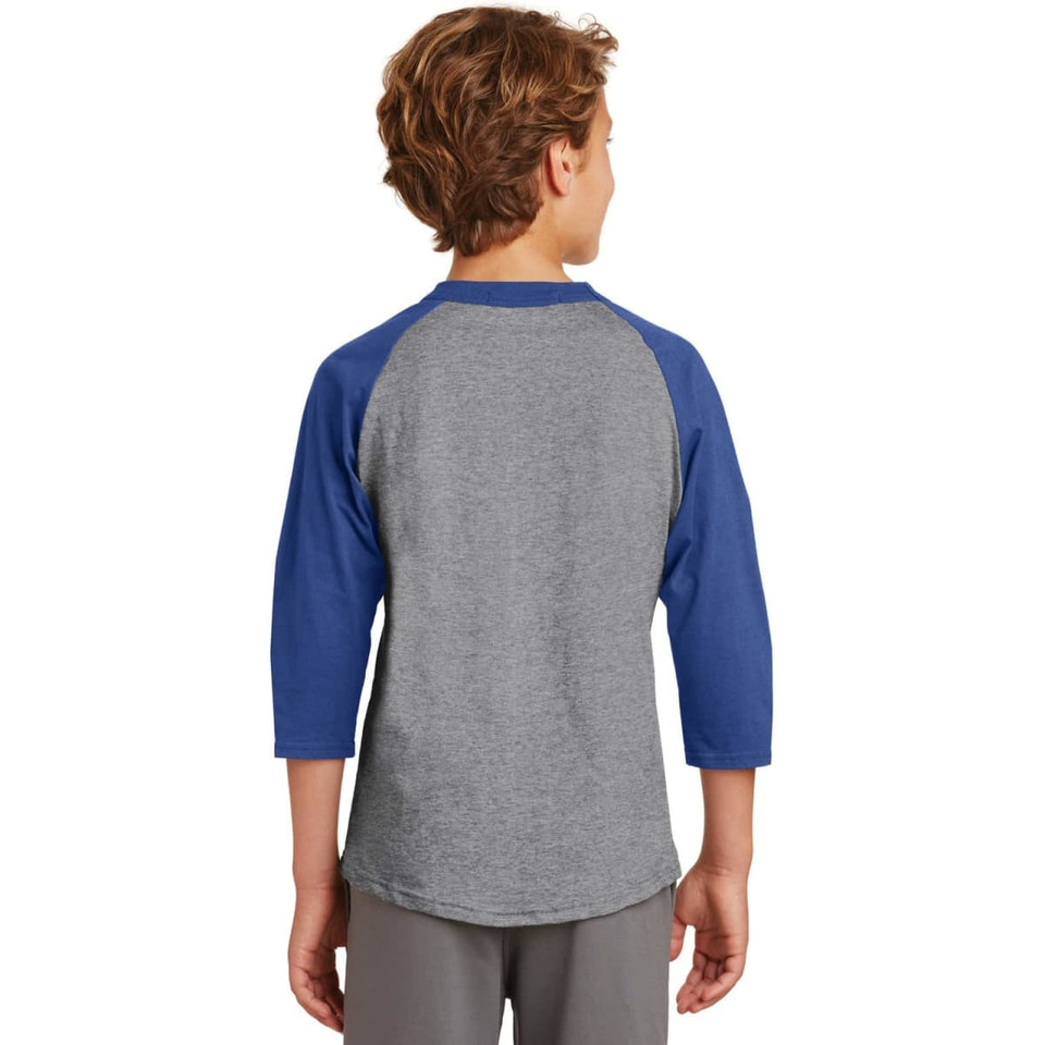 Sport-Tek Youth Colorblock Raglan Jersey