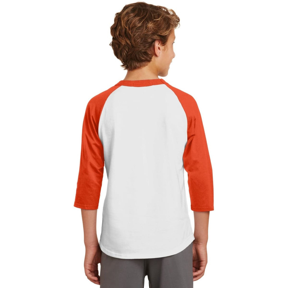 Sport-Tek Youth Colorblock Raglan Jersey