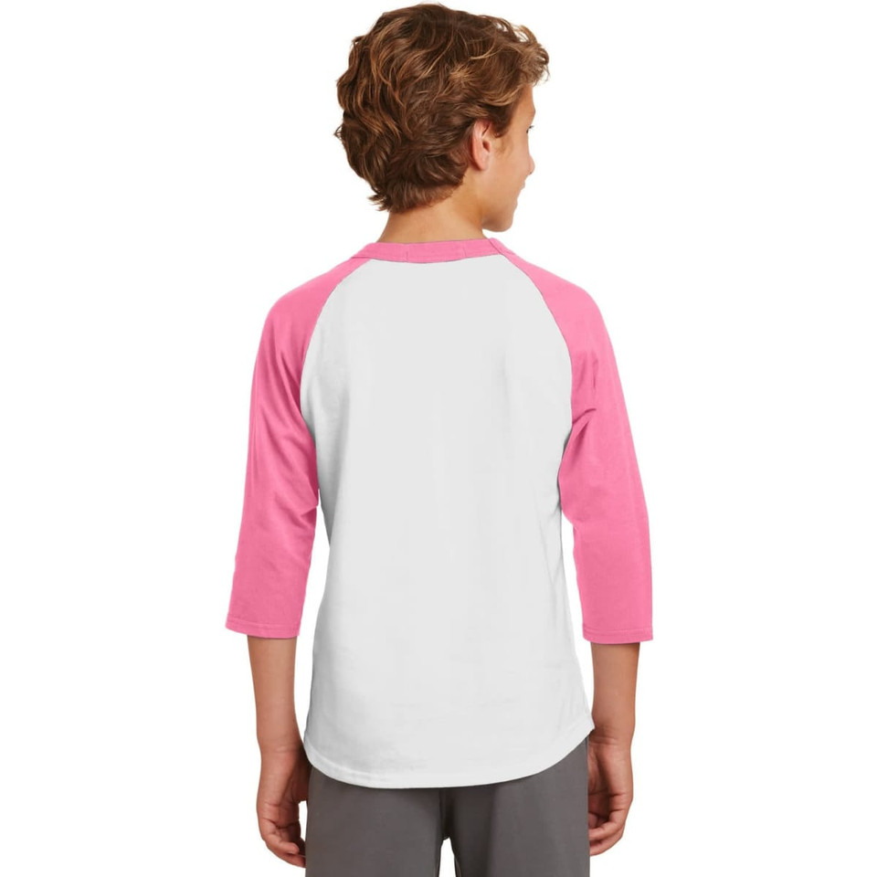 Sport-Tek Youth Colorblock Raglan Jersey
