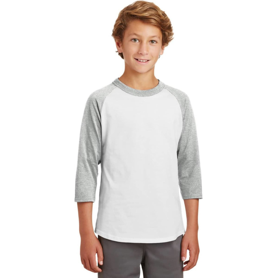 Sport-Tek Youth Colorblock Raglan Jersey