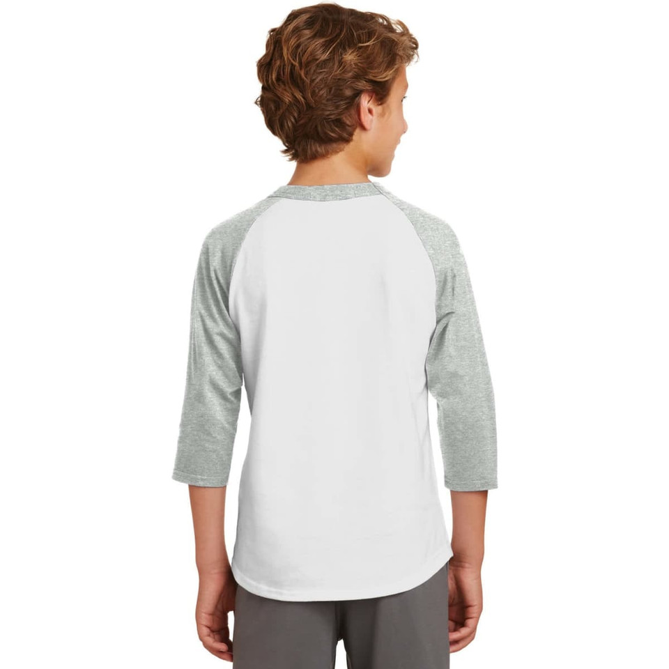 Sport-Tek Youth Colorblock Raglan Jersey