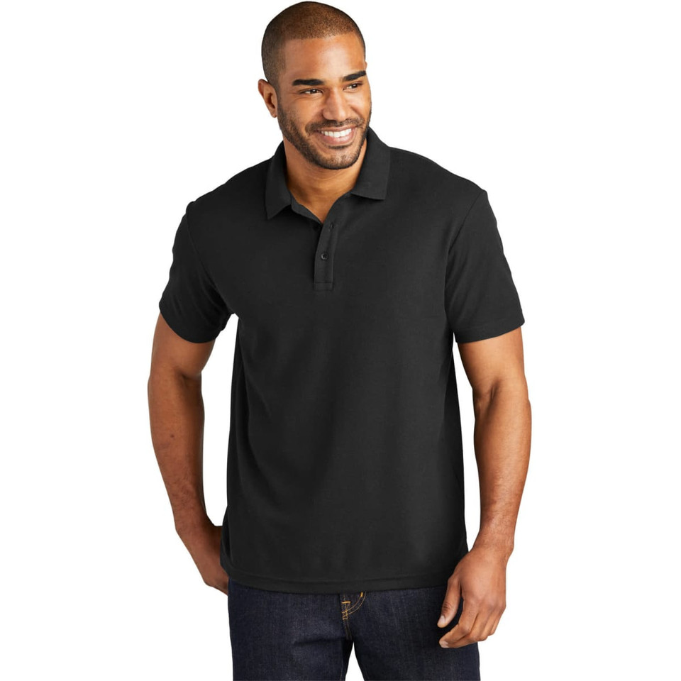 Port Authority C-FREE Cotton Blend Pique Polo