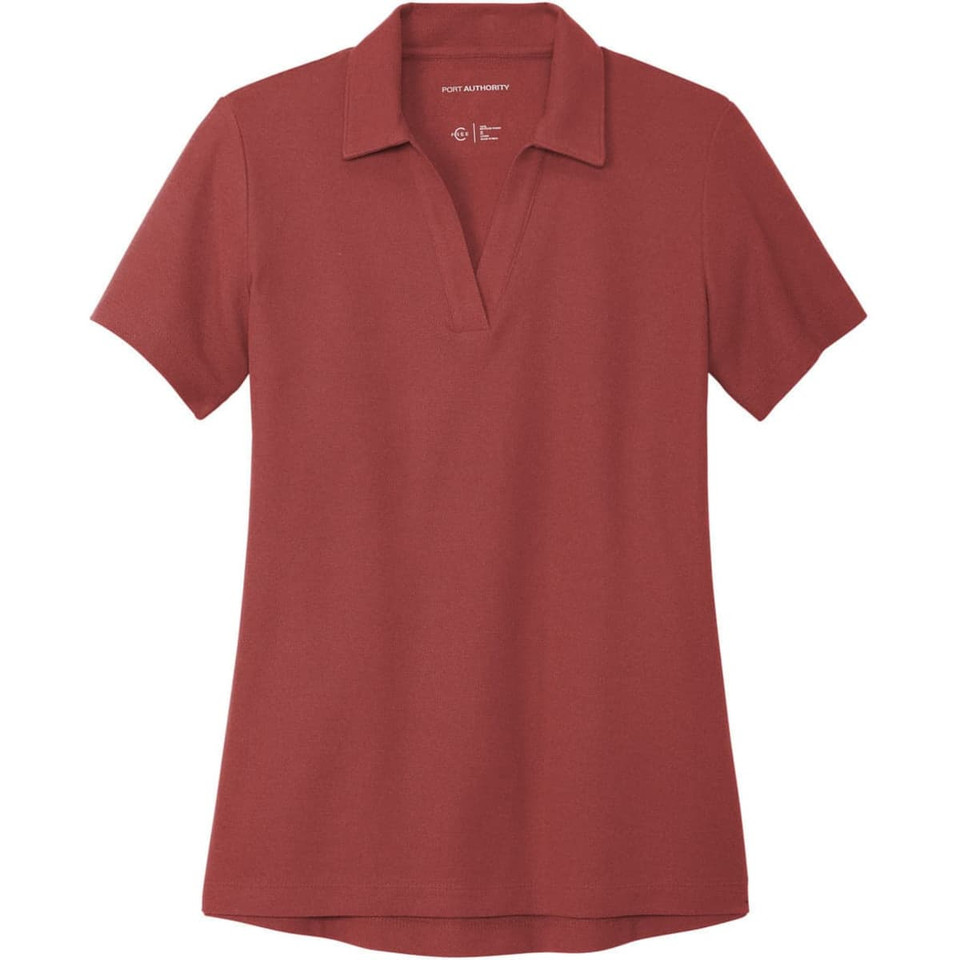 Port Authority Ladies C-FREE Cotton Blend Pique Polo
