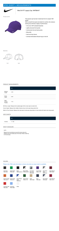 size guide