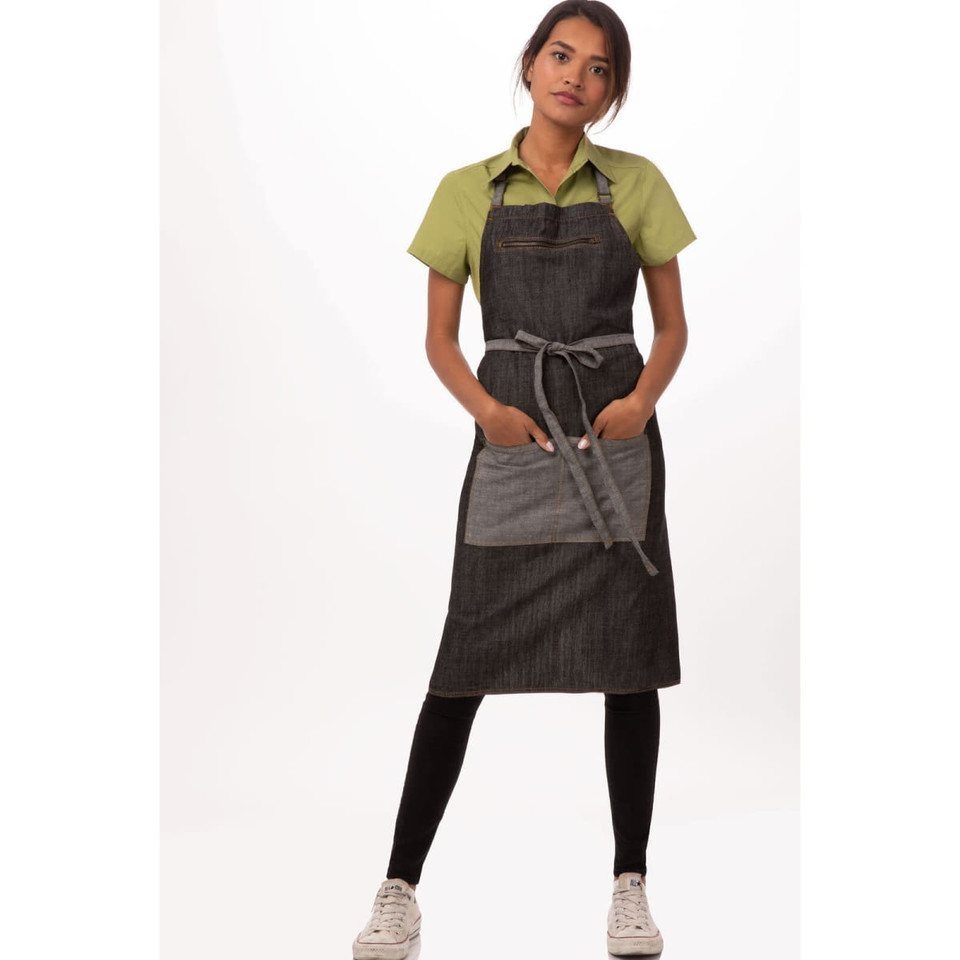 Manhattan Bib Apron