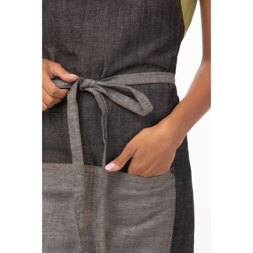 Manhattan Bib Apron