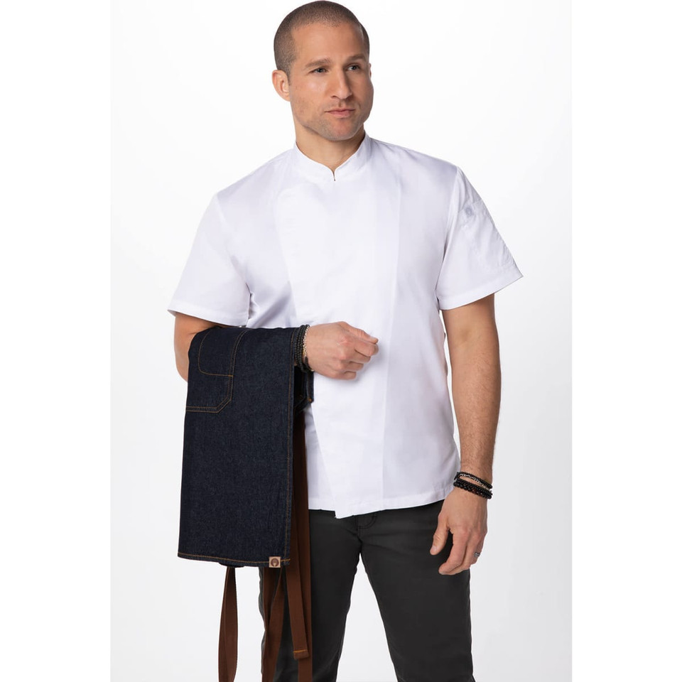 Memphis Denim Cross Back Apron