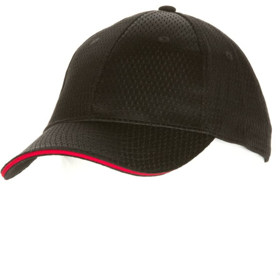 Cool Vent Baseball Cap With Trim