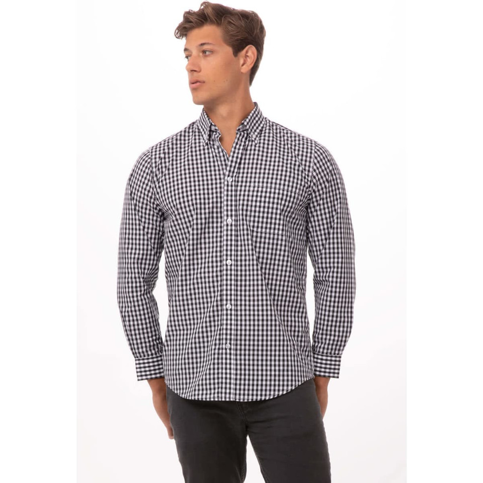Oxford Men's Dress Shirt- White
