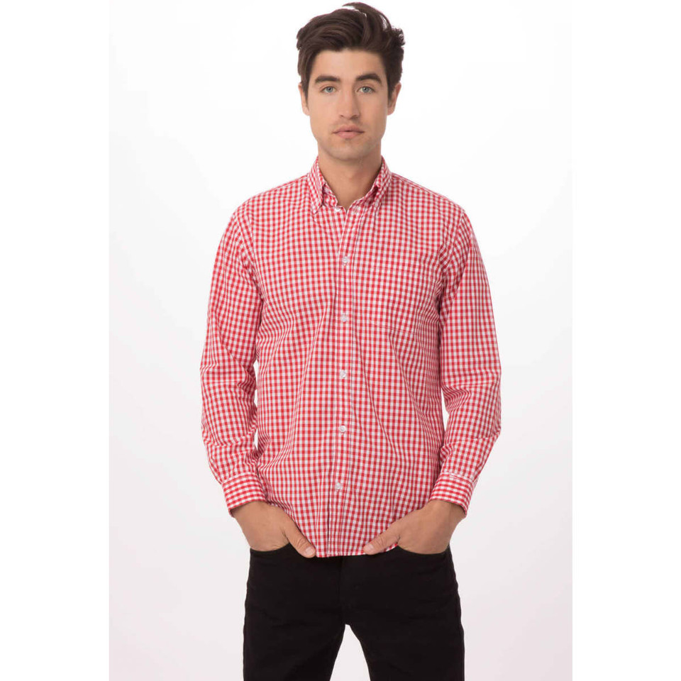 Oxford Men's Dress Shirt- White