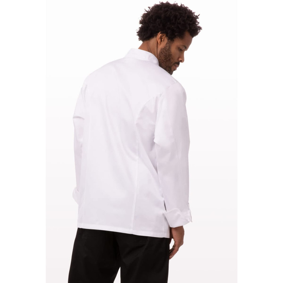 Madrid Men's Premium Cotton Chef Jacket White