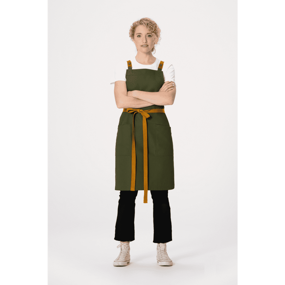 Lockharte Cross Back Apron