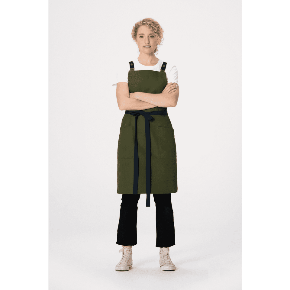 Lockharte Cross Back Apron