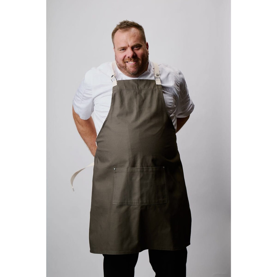 Byron Cross-Back Apron