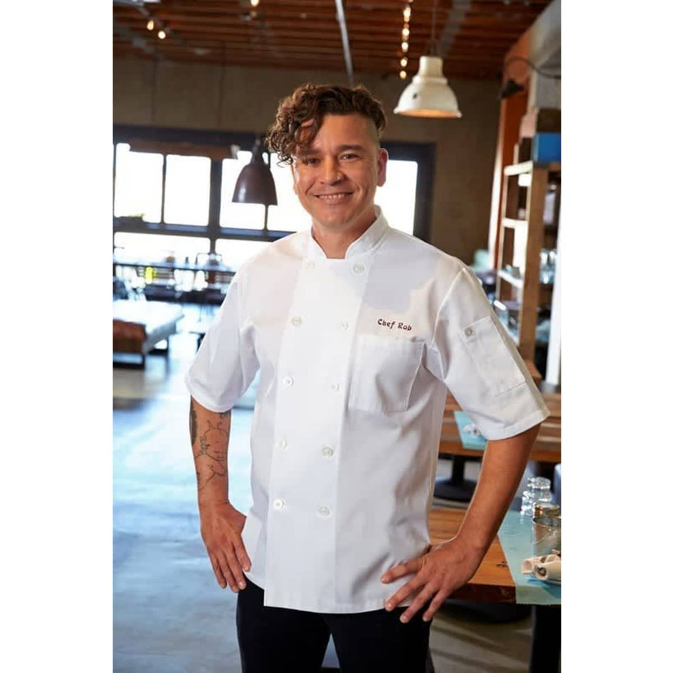 Volnay Men's Chef Jacket