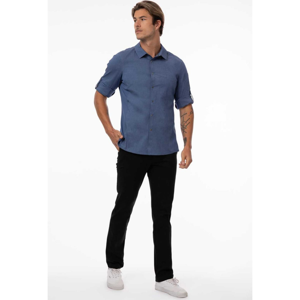 Seville Men's Shirt- Black