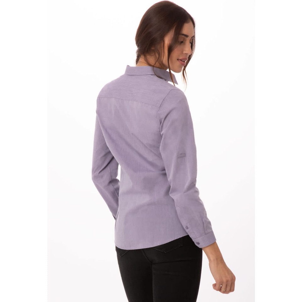 Modern Chambray Women's Dress Shirt
