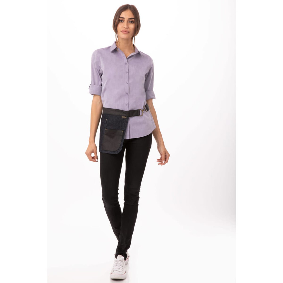 Modern Chambray Women's Dress Shirt