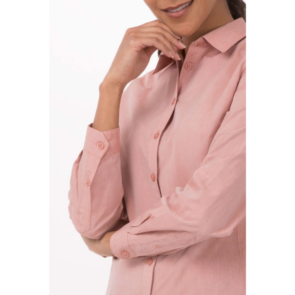 Modern Chambray Women's Dress Shirt