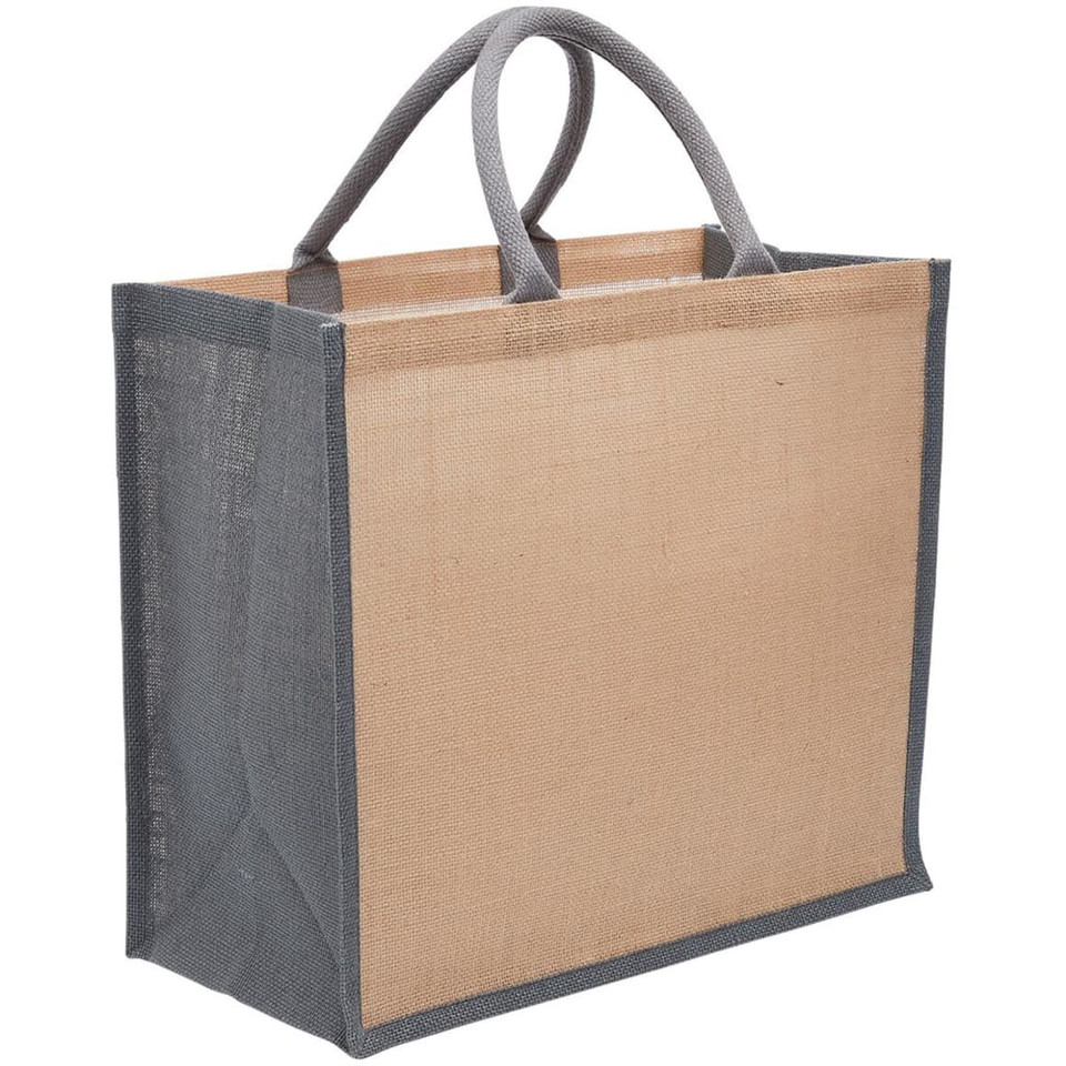 Eco Jute Tote with wide gusset