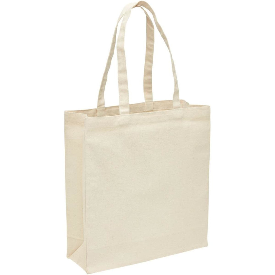 Heavy Duty Canvas Tote with Gusset