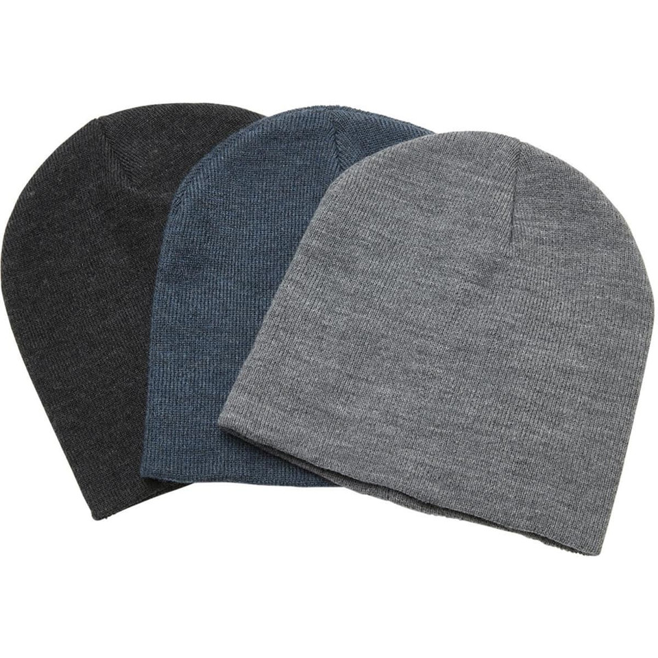 Heather Skull Beanie