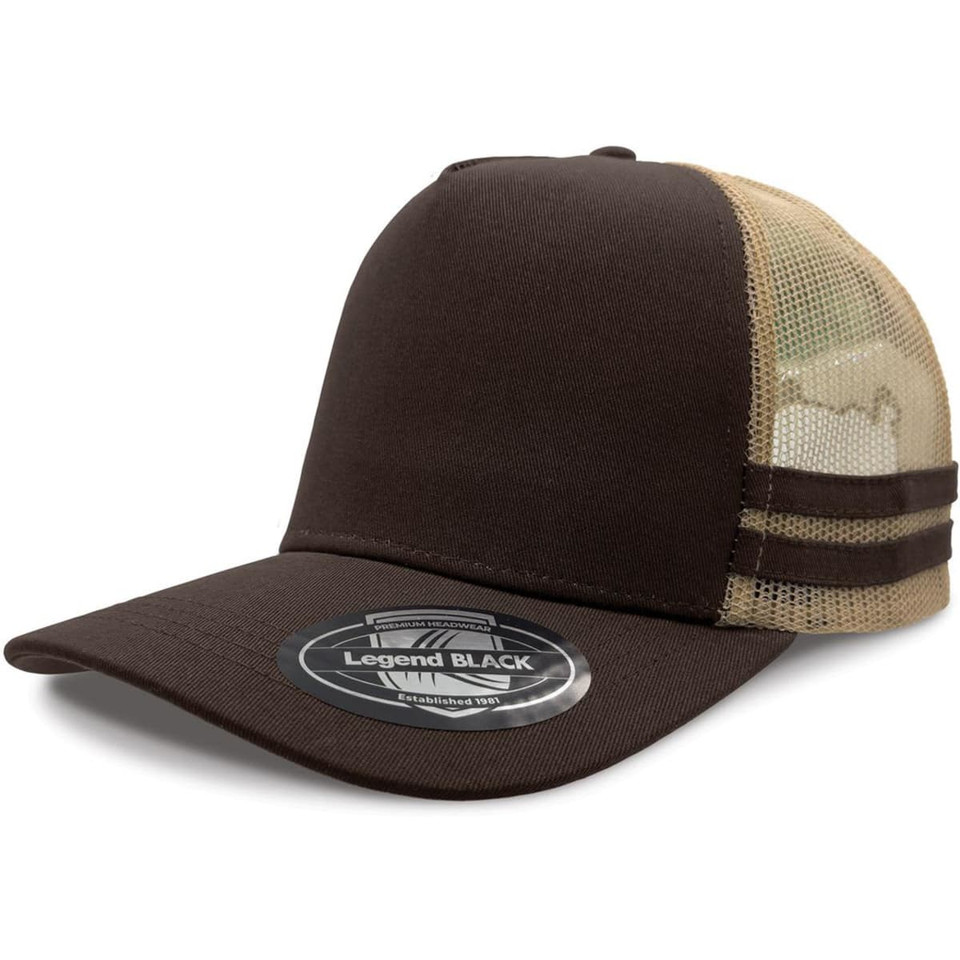 Striped Trucker