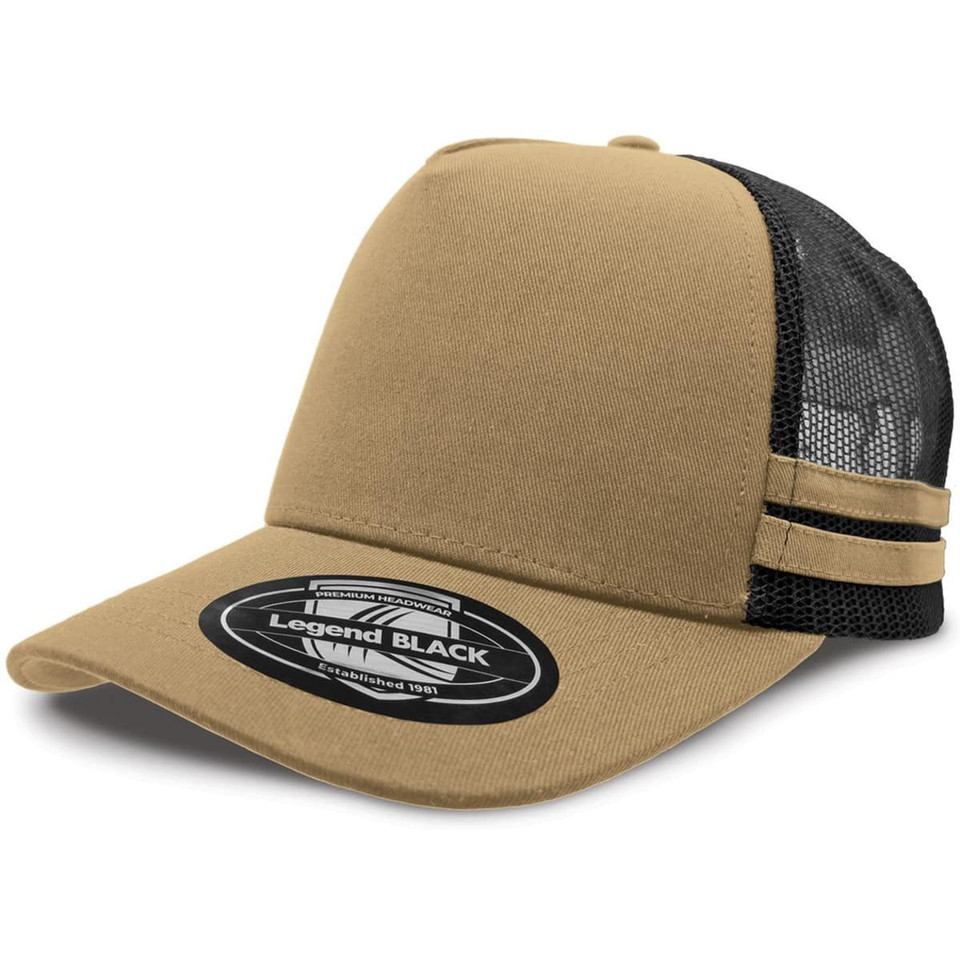 Striped Trucker