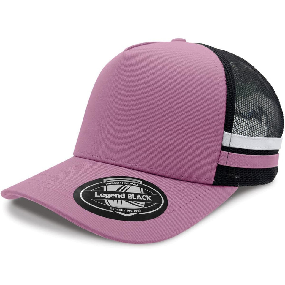Striped Trucker
