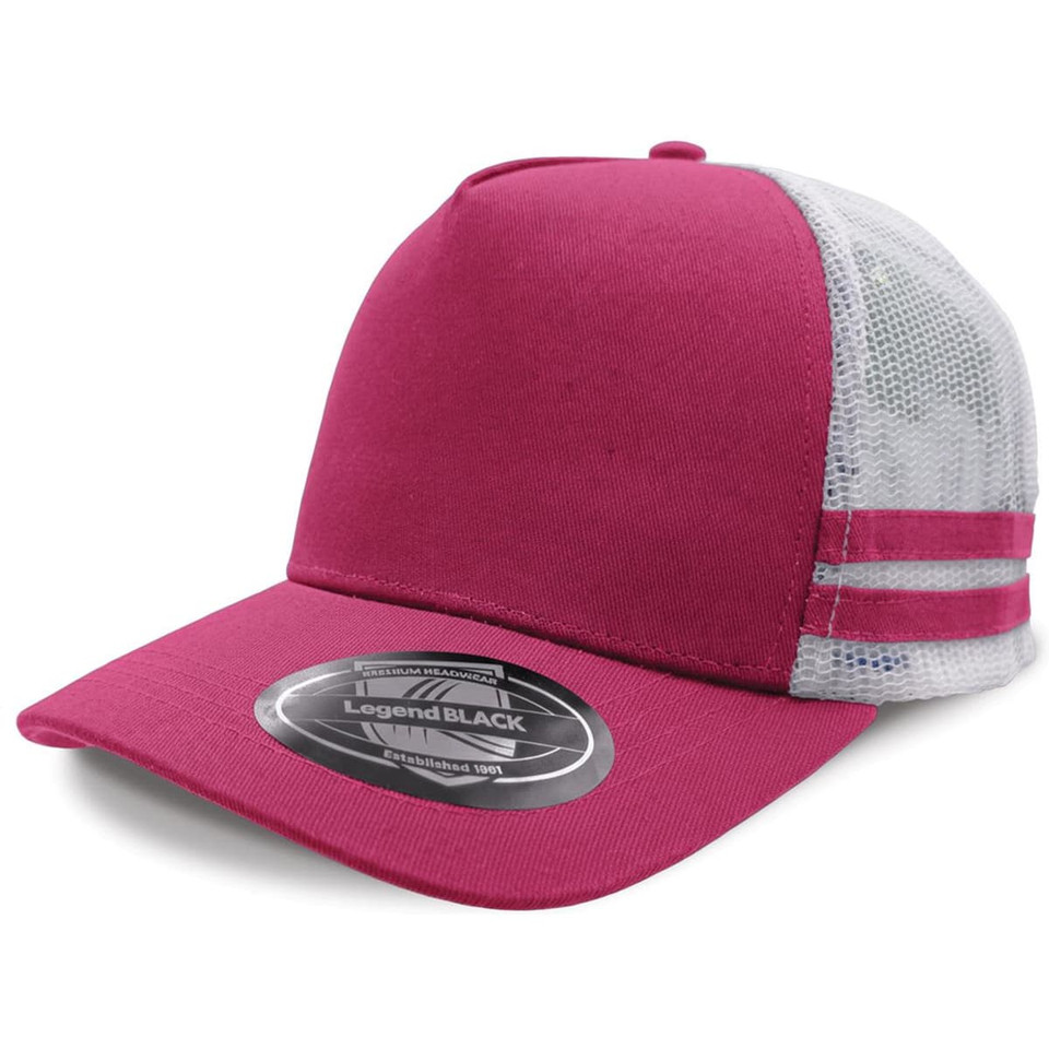Striped Trucker