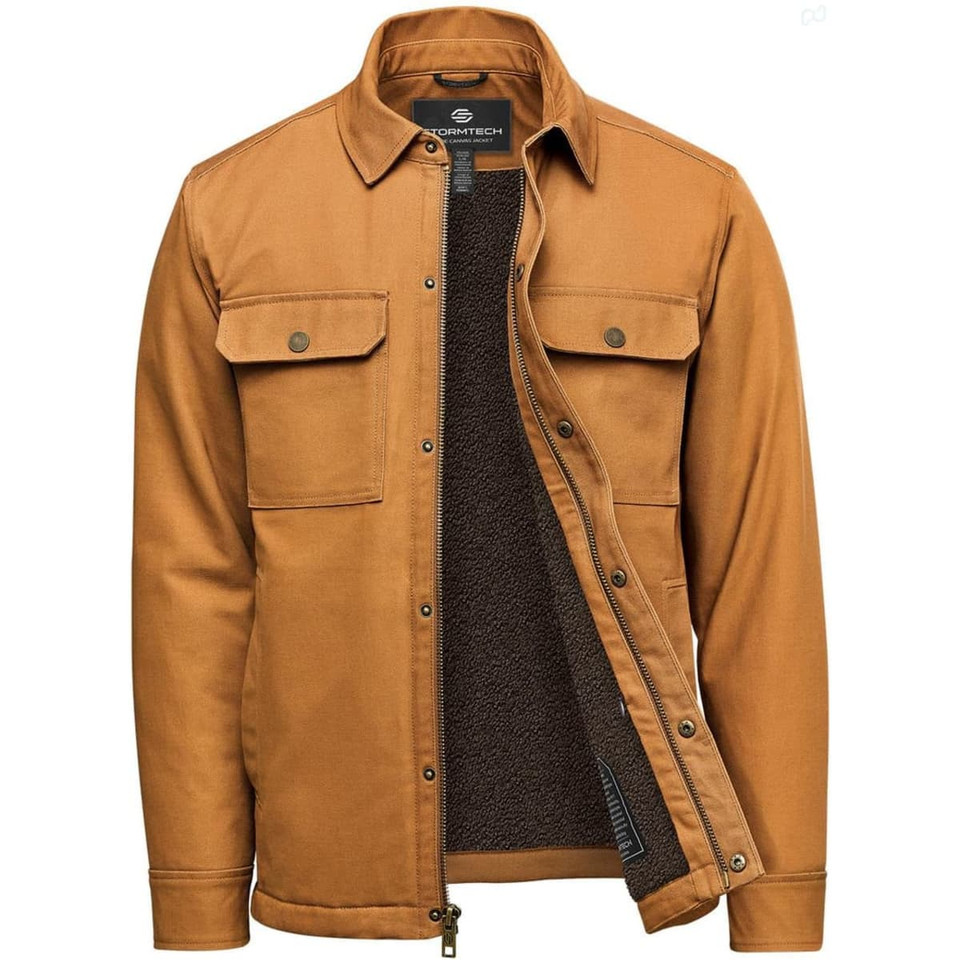 Men's Oxide Sherpa Lined Canvas Jacket