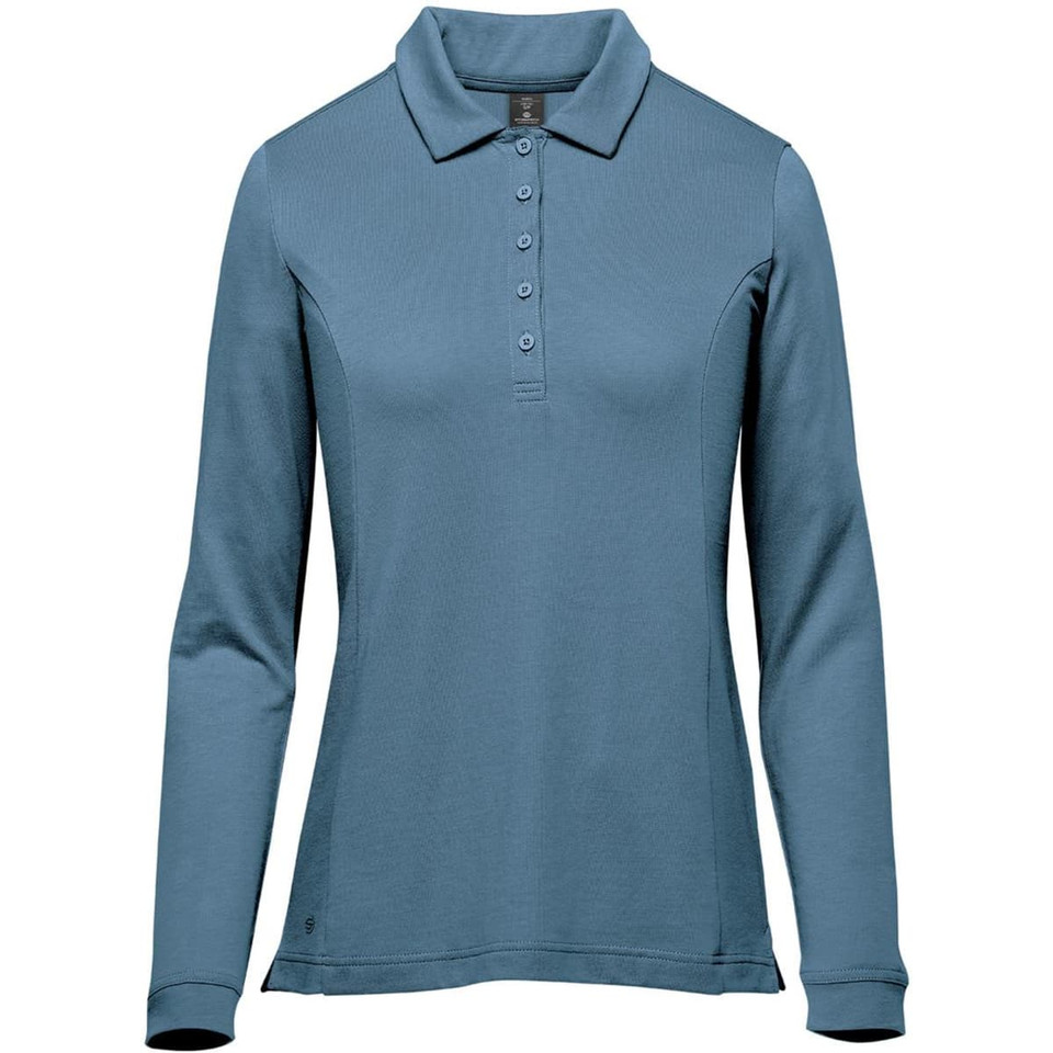 Women's Nevada L/S Micro Pique Polo