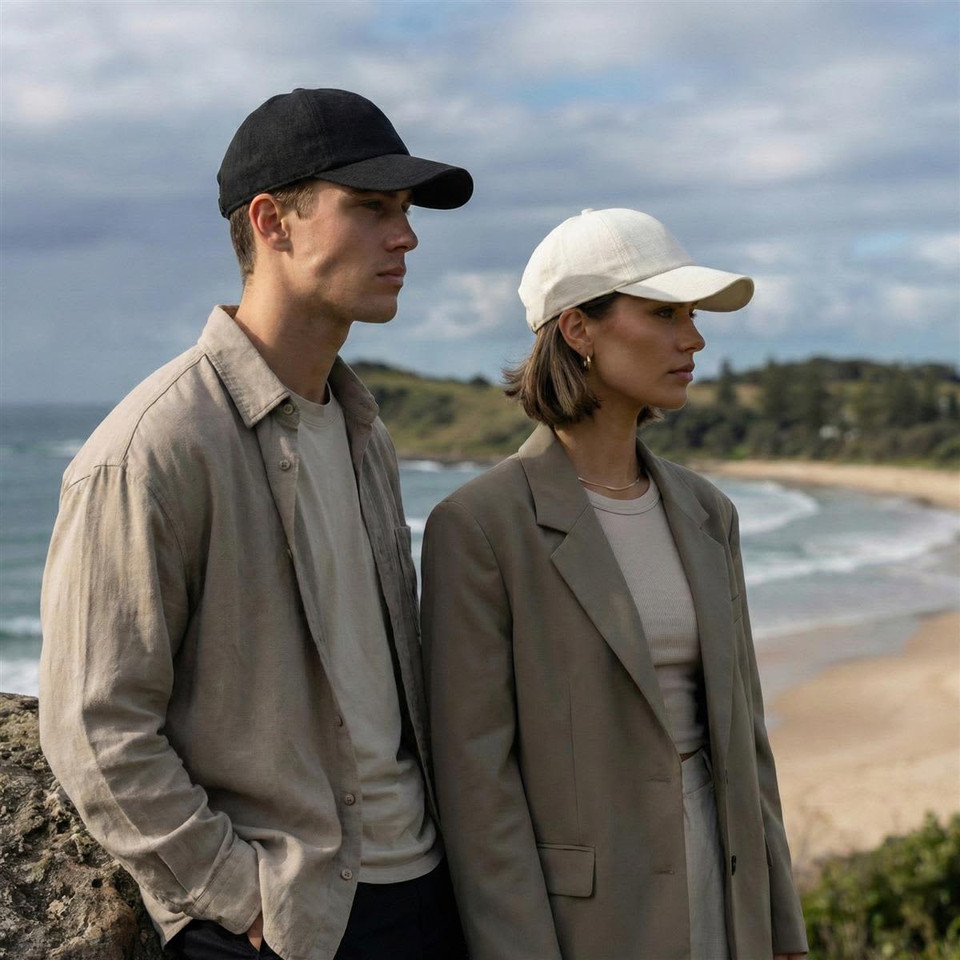 Lennox Linen Cap