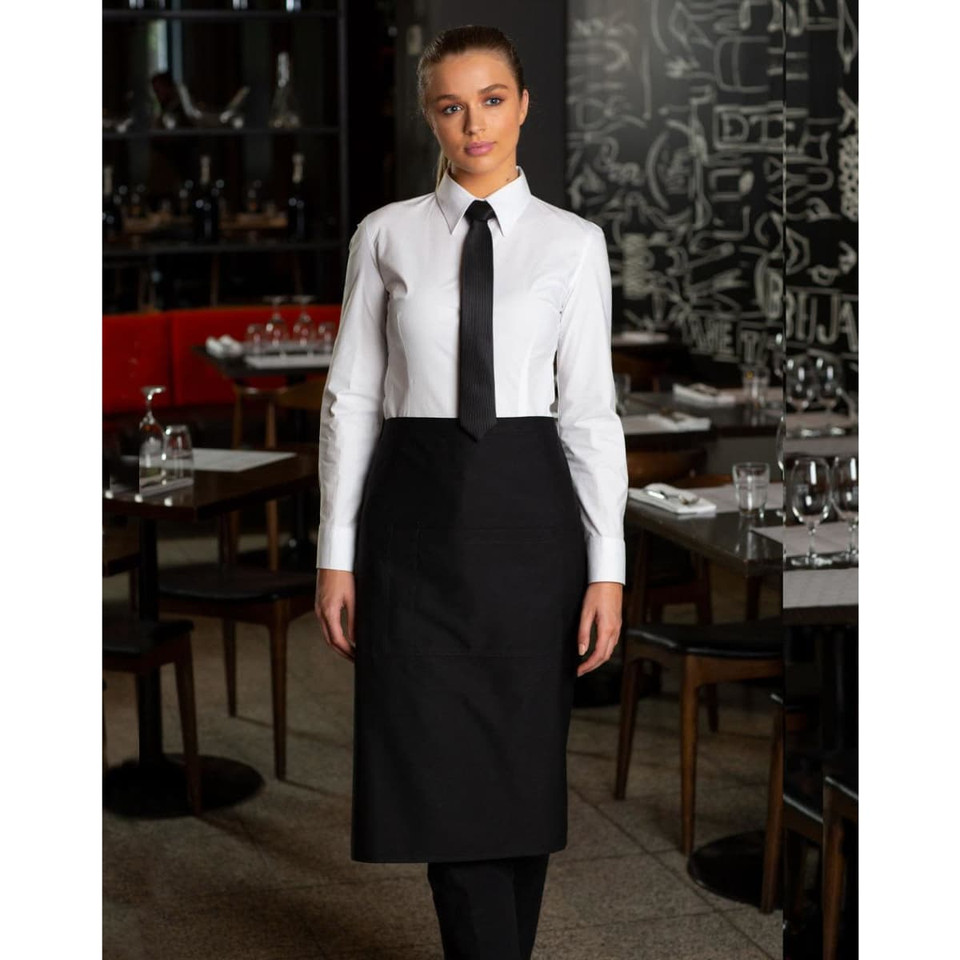Long waist apron w86xh70cm