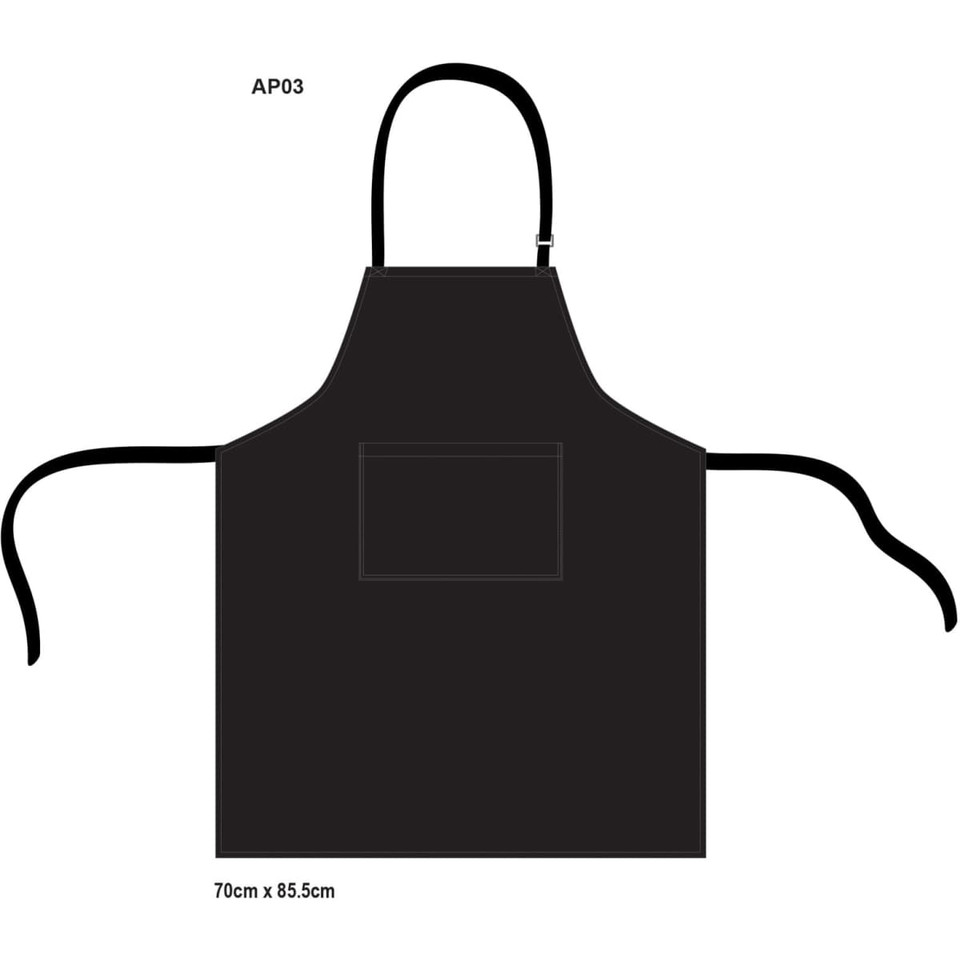 Bib apron w70xh86cm