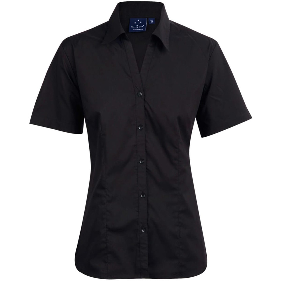 Ladies S/S Teflon shirt
