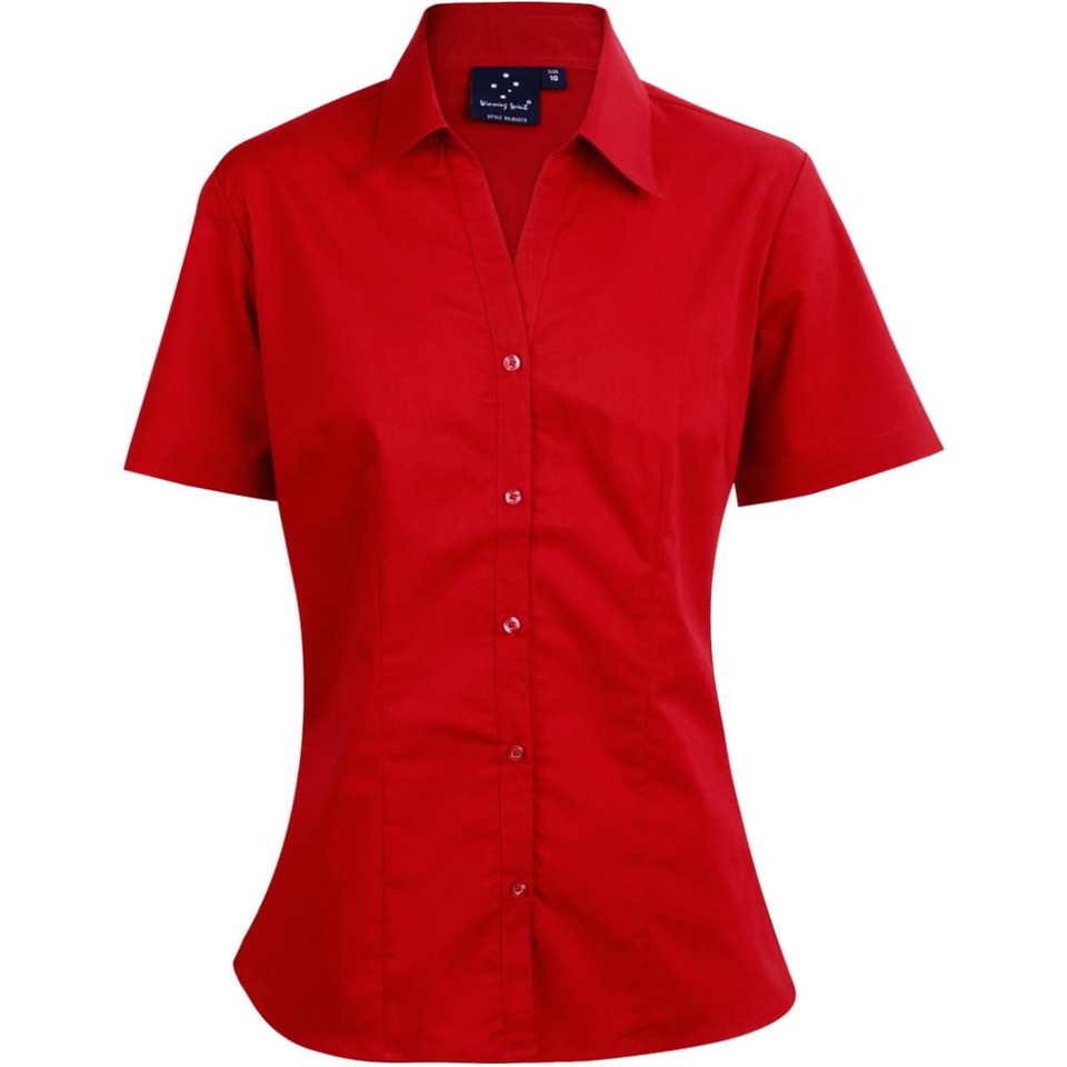 Ladies S/S Teflon shirt