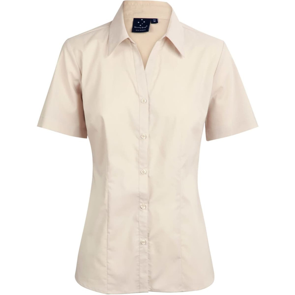 Ladies S/S Teflon shirt