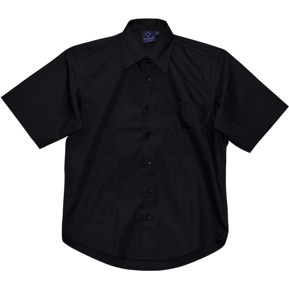 Mens S/S Teflon business shirt