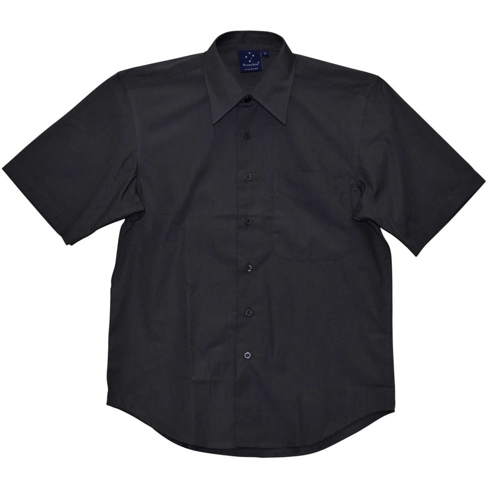 Mens S/S Teflon business shirt