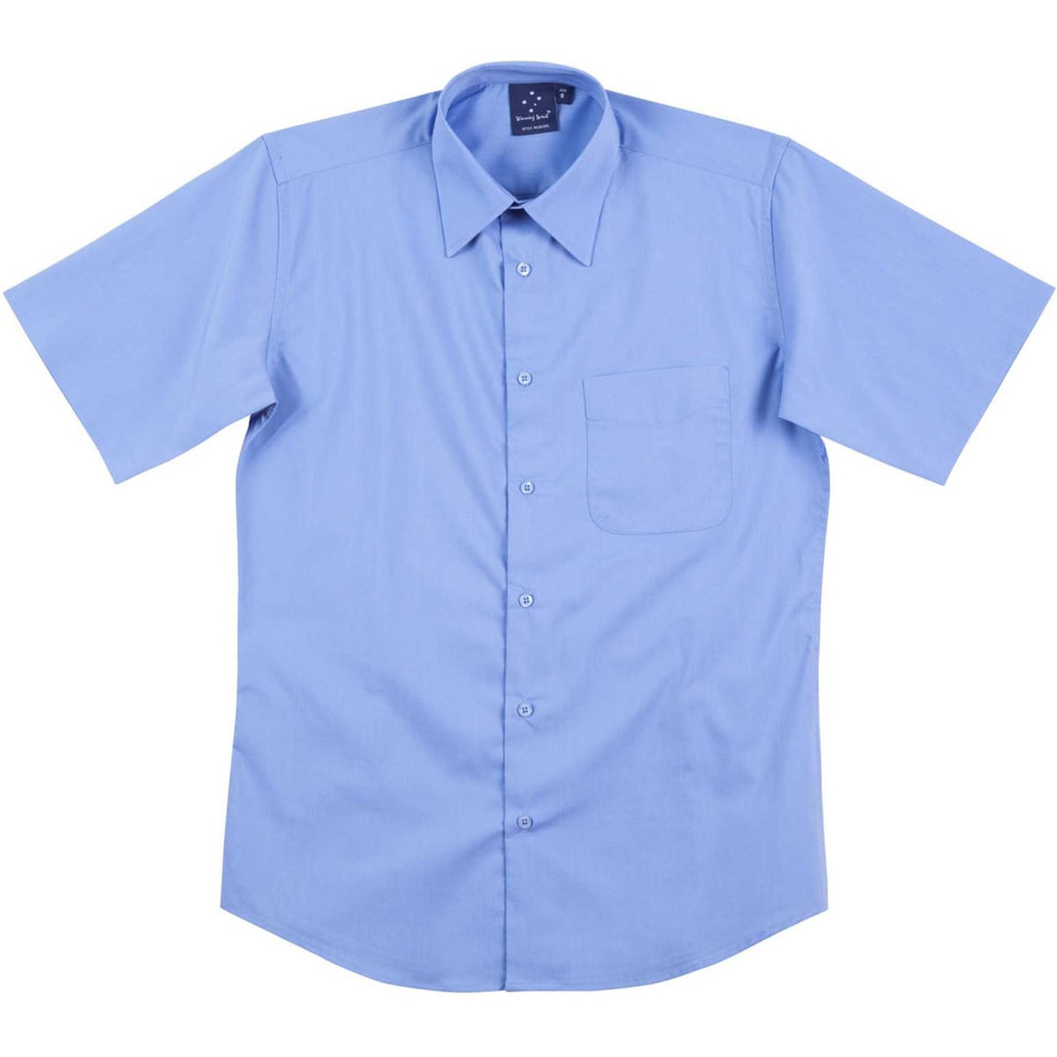Mens S/S Teflon business shirt