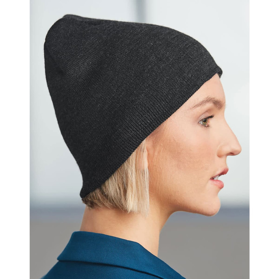 Acrylic Knitted Marl Beanie