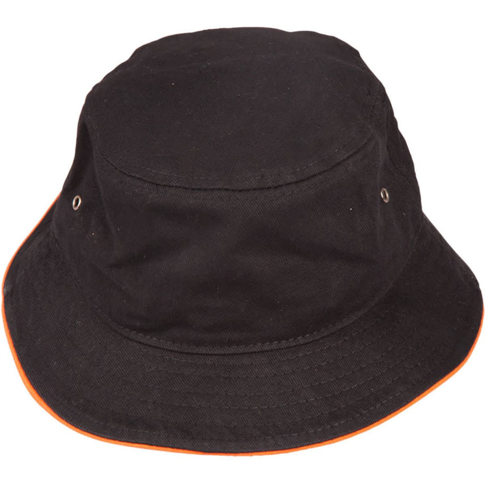 soft washed sandwich bucket hat