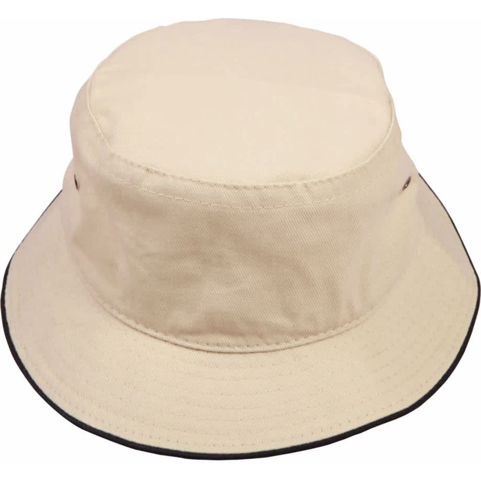 soft washed sandwich bucket hat