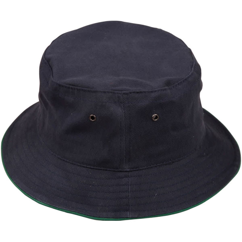 soft washed sandwich bucket hat