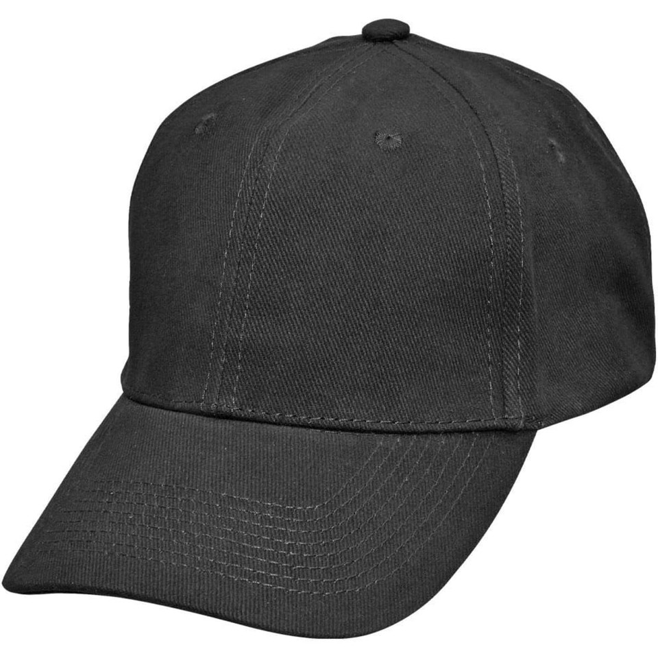 Heavy brushed cotton cap buckle on back