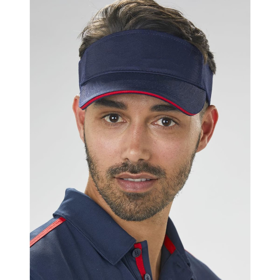 Polo twill visor