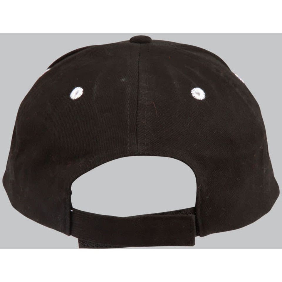 contrast peak structured cap.